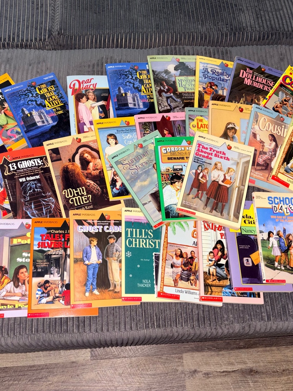 Assorted Vintage Kids Paperback Book Set - Multicolor Covers